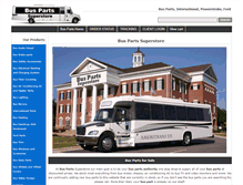 Tablet Screenshot of international-powerstroke-bus-parts.com